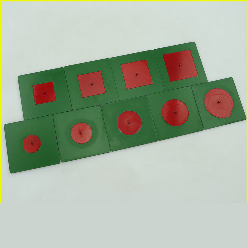 Sensory Teaching Iron Geometric Panel Montessori - [[{"value":"{{ Babyvera Babyvera  }}"}]]