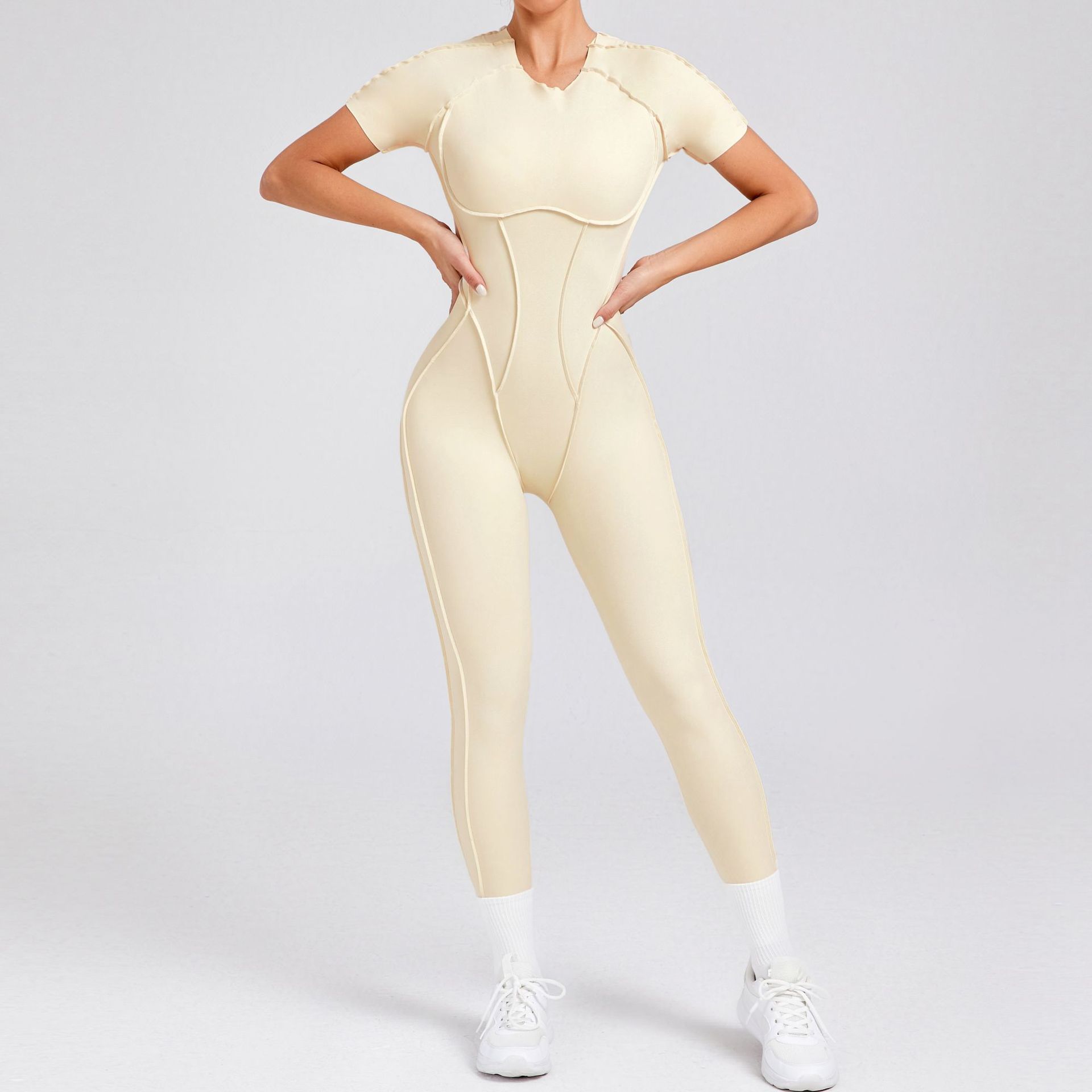 One-piece Sports Yoga Jumpsuit 88201 - [[{"value":"{{ Babyvera Babyvera  }}"}]]