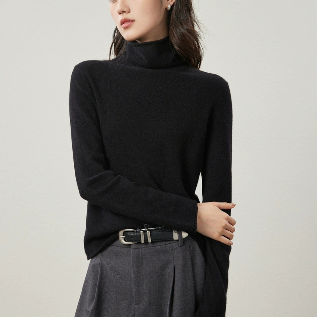 Seamless All-in-one Cashmere Knit Sweater In Dopamine Hues - [[{"value":"{{ Babyvera Babyvera  }}"}]]