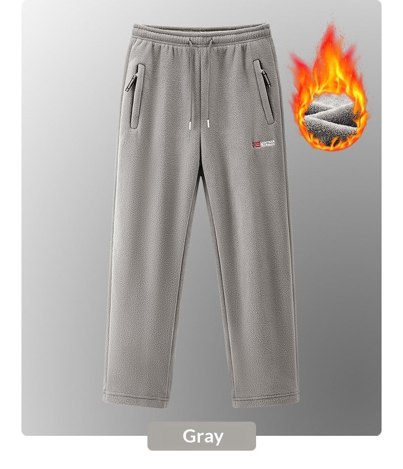 Men New AutumnWinter Fleece Lined Padded Norwegian Style Thermal Pants In American And European Sizes - [[{"value":"{{ Babyvera Babyvera  }}"}]]