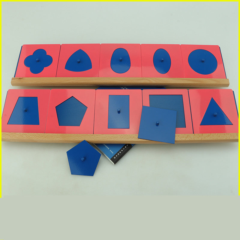 Sensory Teaching Iron Geometric Panel Montessori - [[{"value":"{{ Babyvera Babyvera  }}"}]]