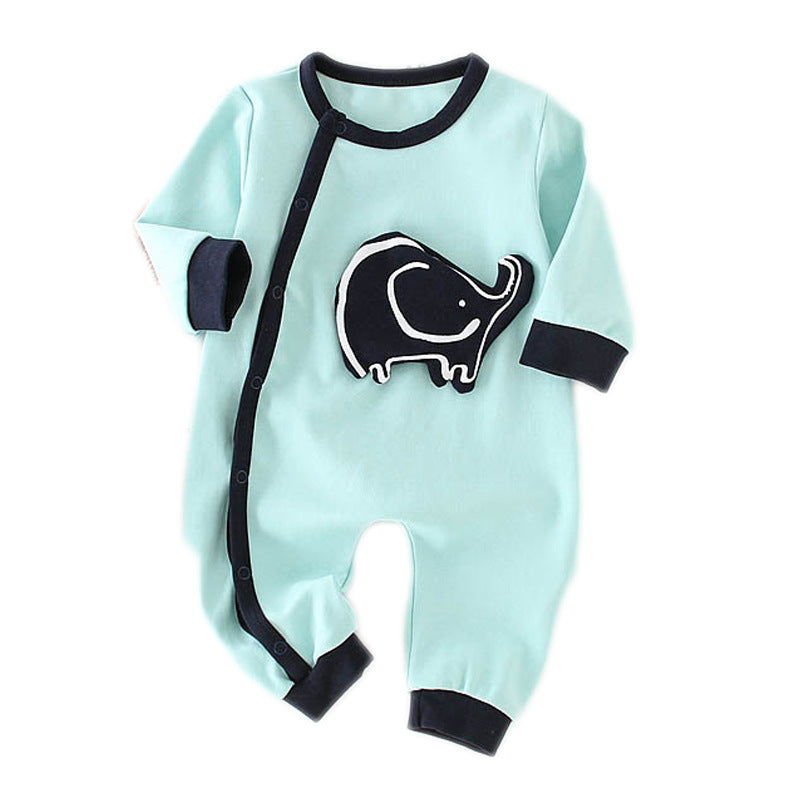 Baby one-piece romper cotton baby - [[{"value":"{{ Babyvera Babyvera  }}"}]]