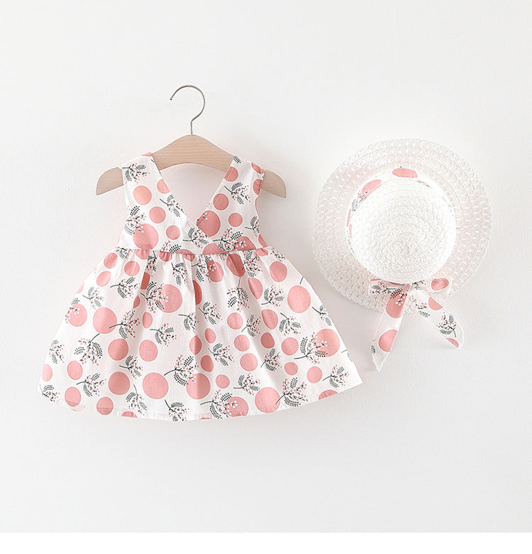 Girls' Summer Baby Girls' Short Sleeve Suit Skirt - [[{"value":"{{ Babyvera Babyvera  }}"}]]