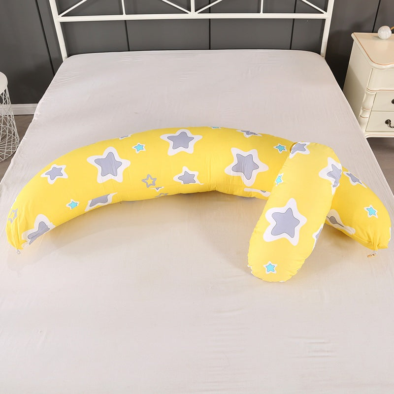 Moon Shape Multifunctional Baby Breastfeeding Pillow For Pregnant Women Maternity Pillow Body Lumbar Cushion Nursing Pillow - [[{"value":"{{ Babyvera Babyvera  }}"}]]
