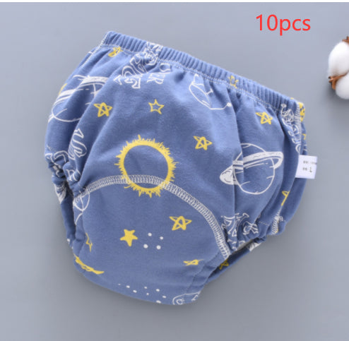 Baby Training Pants Washable 6-layer Gauze Diaper Cover - [[{"value":"{{ Babyvera Babyvera  }}"}]]