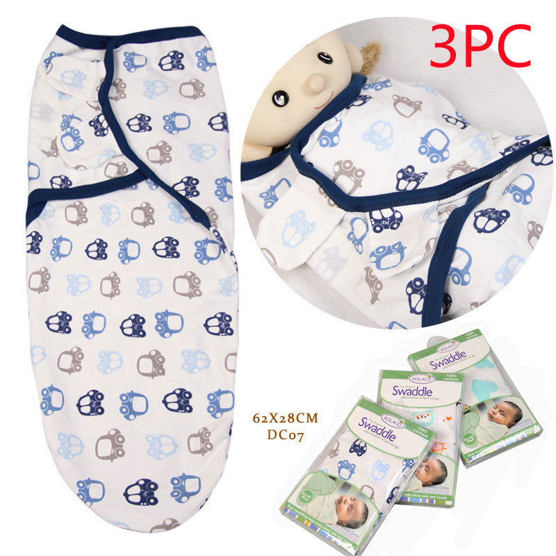Cotton baby baby wrapped towel, cartoon baby sleeping bag, anti startled baby and baby products - [[{"value":"{{ Babyvera Babyvera  }}"}]]
