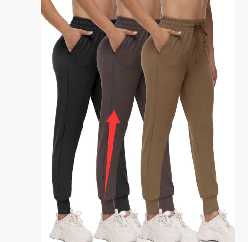 Women's High Waist Leisure Tappered Yoga Pants - [[{"value":"{{ Babyvera Babyvera  }}"}]]