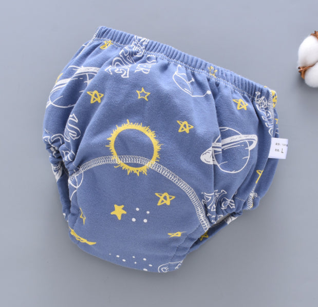 Baby Training Pants Washable 6-layer Gauze Diaper Cover - [[{"value":"{{ Babyvera Babyvera  }}"}]]
