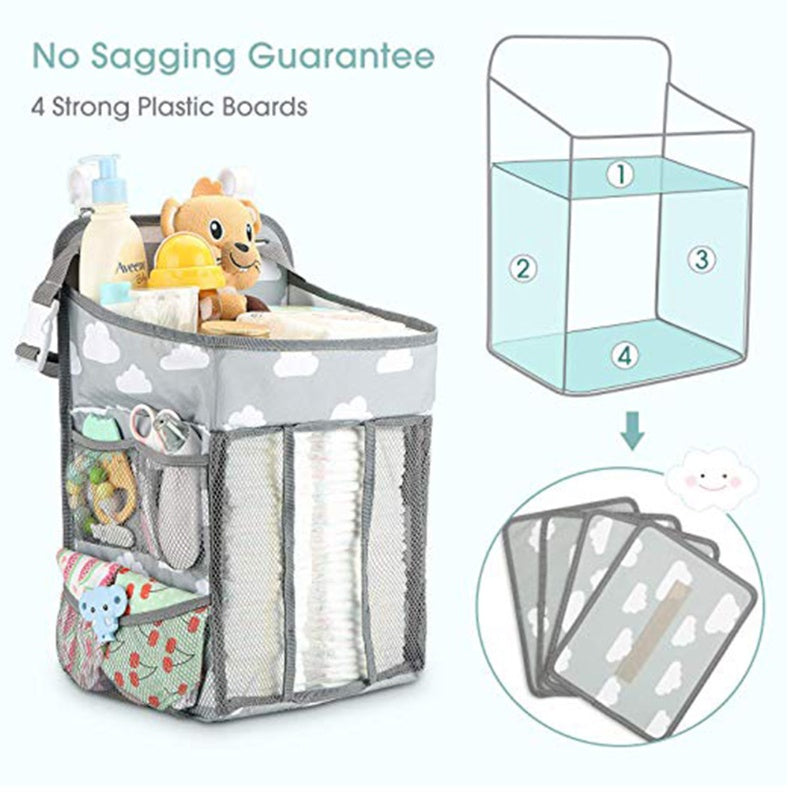 Portable Baby Crib Organizer Bed Hanging Bag - [[{"value":"{{ Babyvera Babyvera  }}"}]]