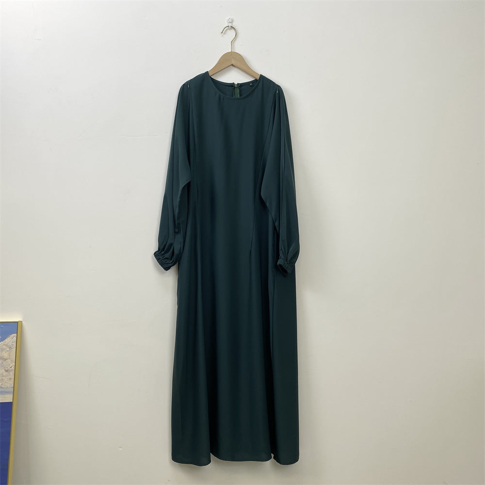 Fashion Nursing Clothes Muslim Long Sleeve Slim Fit Dress - [[{"value":"{{ Babyvera Babyvera  }}"}]]