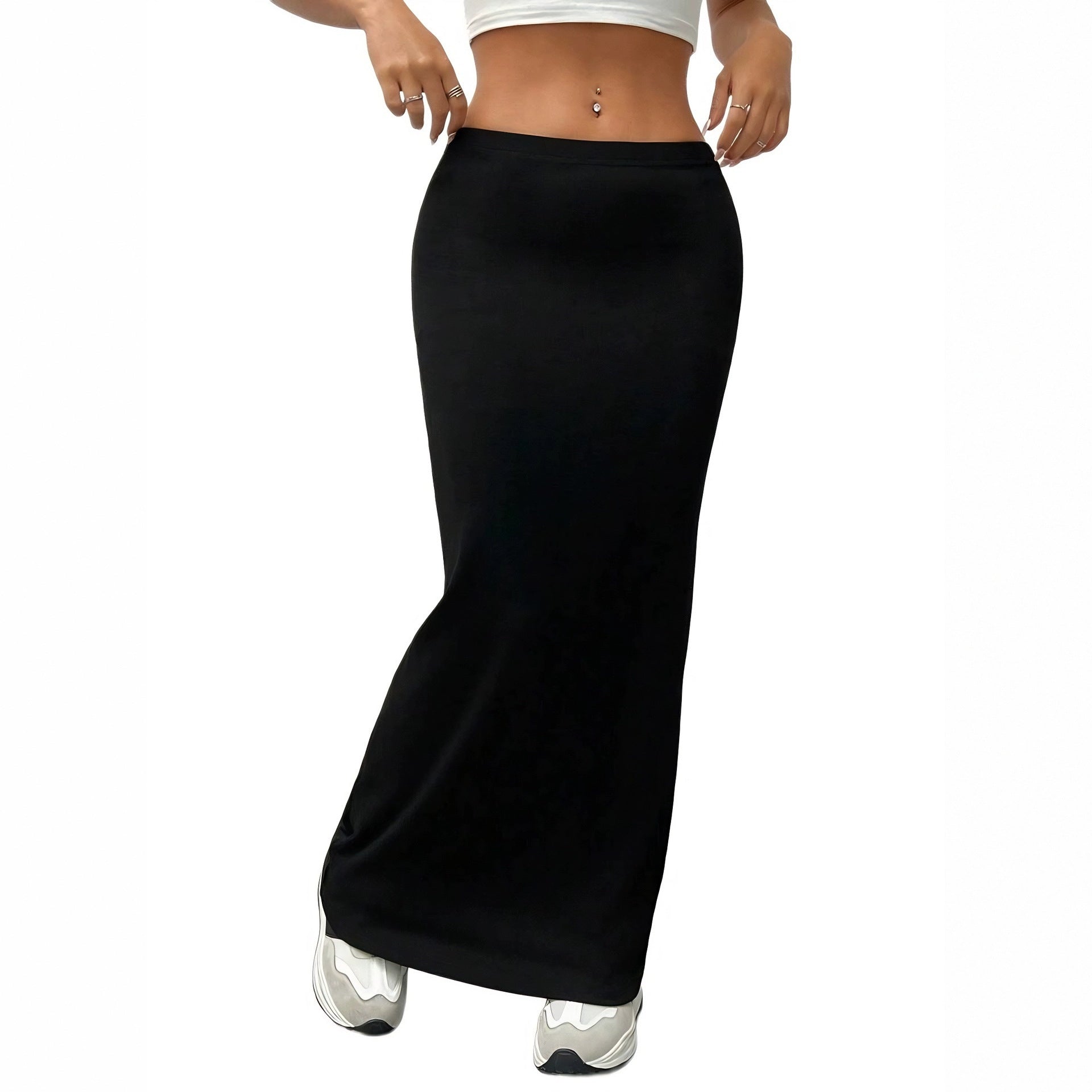 Women's High-Waisted Solid-Color Tight Casual Skirt - [[{"value":"{{ Babyvera Babyvera  }}"}]]