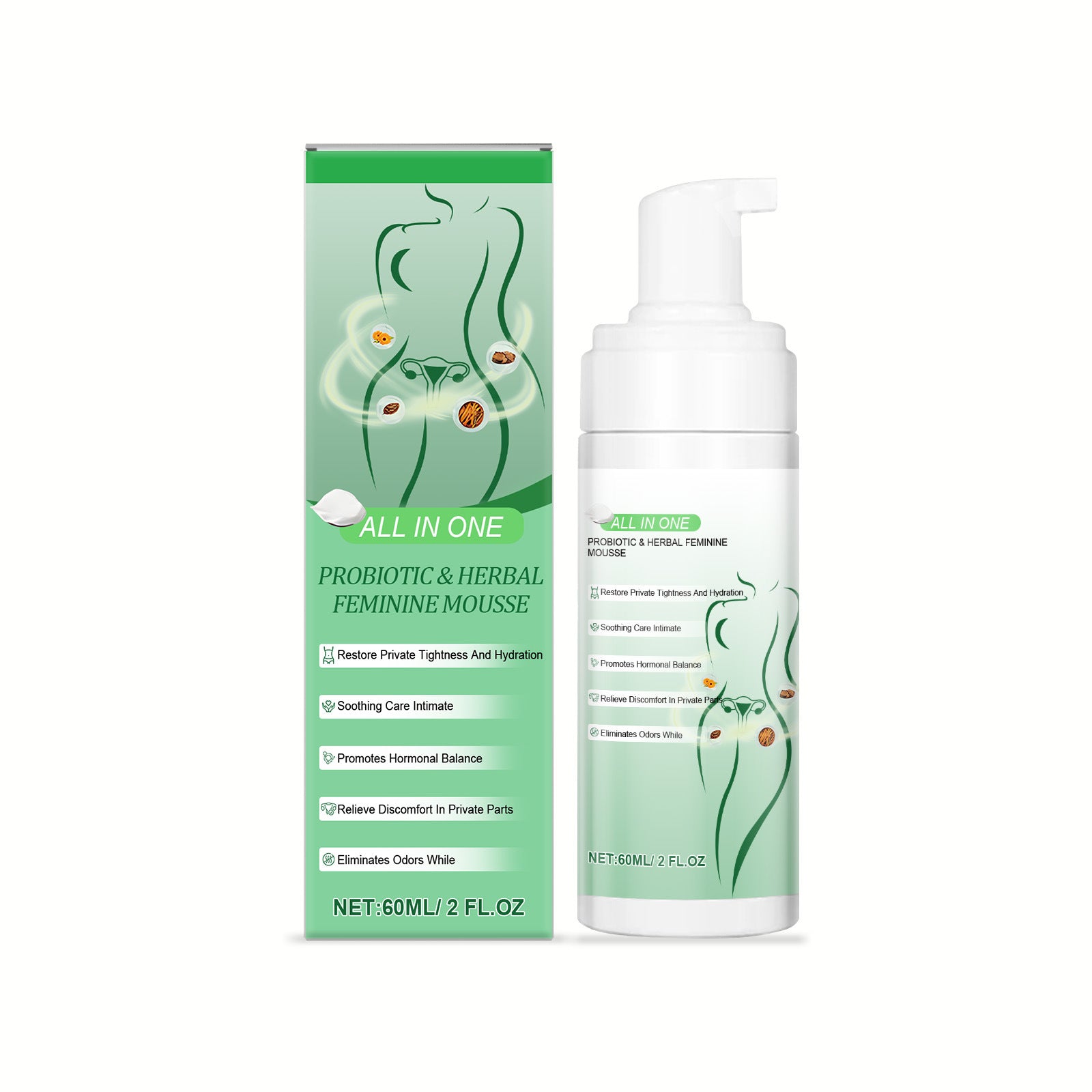Mild Formula Comfortable Body Care Mousse For Women - [[{"value":"{{ Babyvera Babyvera  }}"}]]