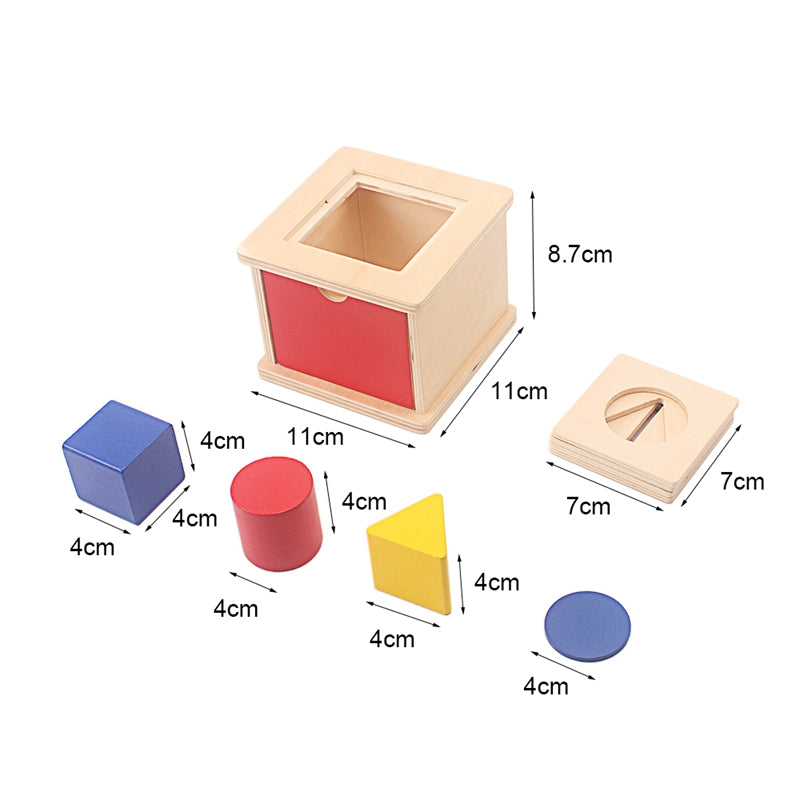 Montessori Imbucare Box with Interchangeable Lid - [[{"value":"{{ Babyvera Babyvera  }}"}]]