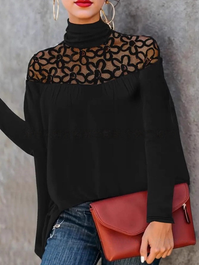 Heavy-duty Hollow-out Crochet Casual Patchwork Womens Knit Sweater - [[{"value":"{{ Babyvera Babyvera  }}"}]]