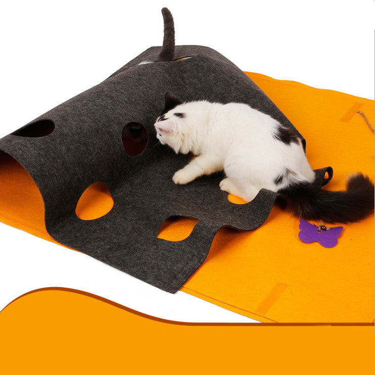 Multifunctional DIY Cat Play Puzzle Tunnel Pet Mat - [[{"value":"{{ Babyvera Babyvera  }}"}]]