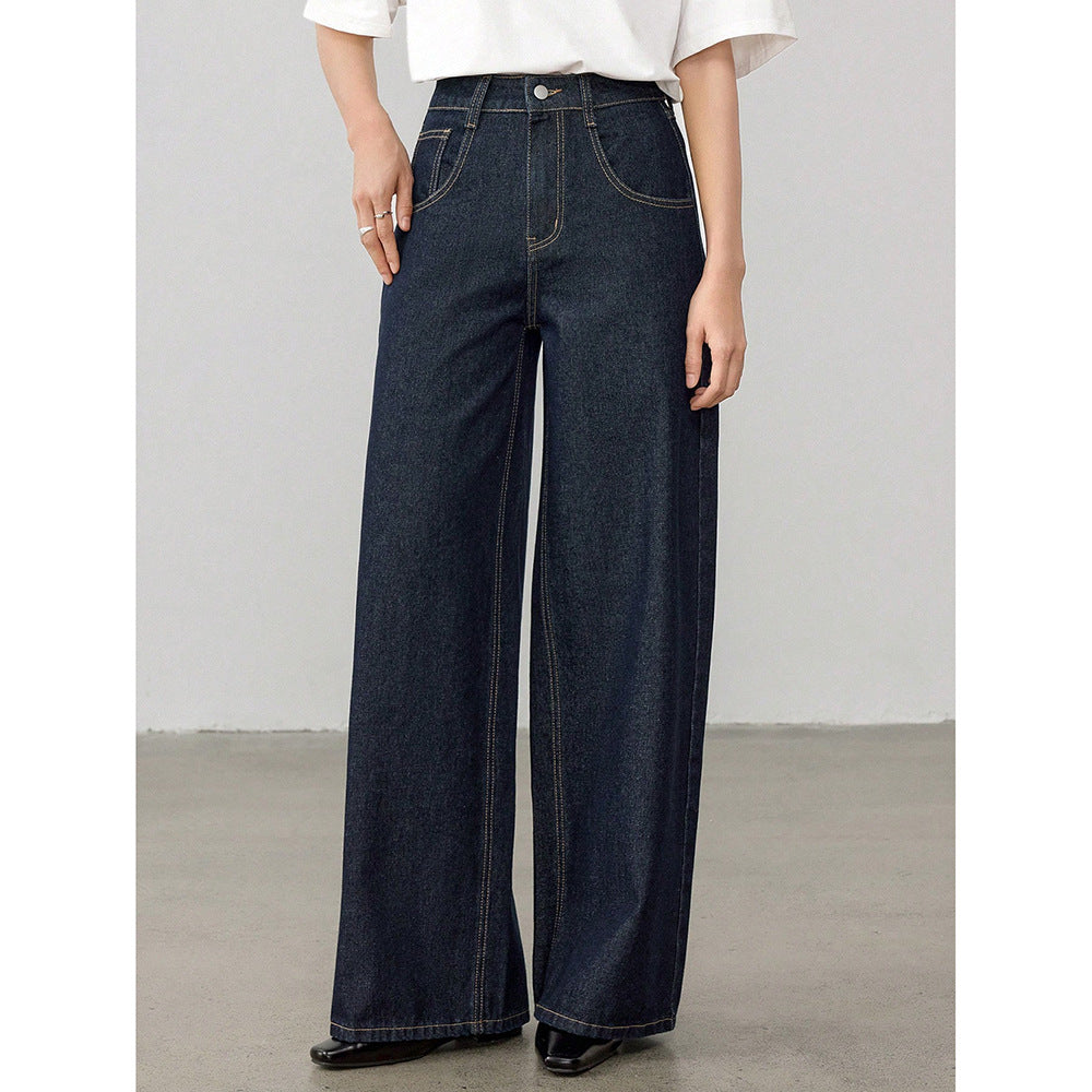 Women's Vintage High Waist Straight Leg Jeans - [[{"value":"{{ Babyvera Babyvera  }}"}]]