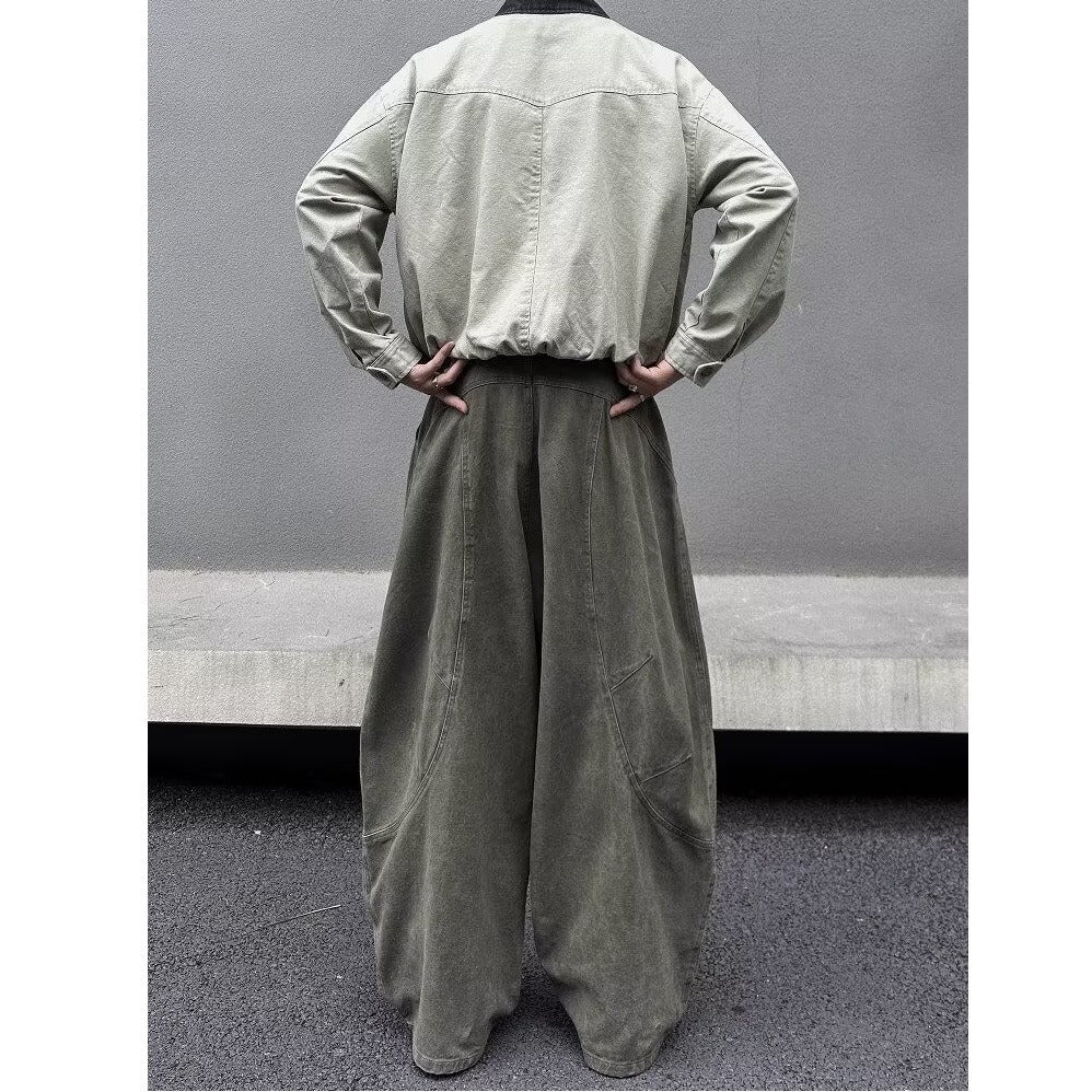 American-style Vintage Bootcut Jeans - [[{"value":"{{ Babyvera Babyvera  }}"}]]