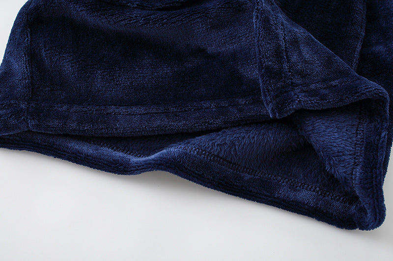 Cartoon Home Clothes Nightgown Bathrobe Children Pajamas Flannel - [[{"value":"{{ Babyvera Babyvera  }}"}]]