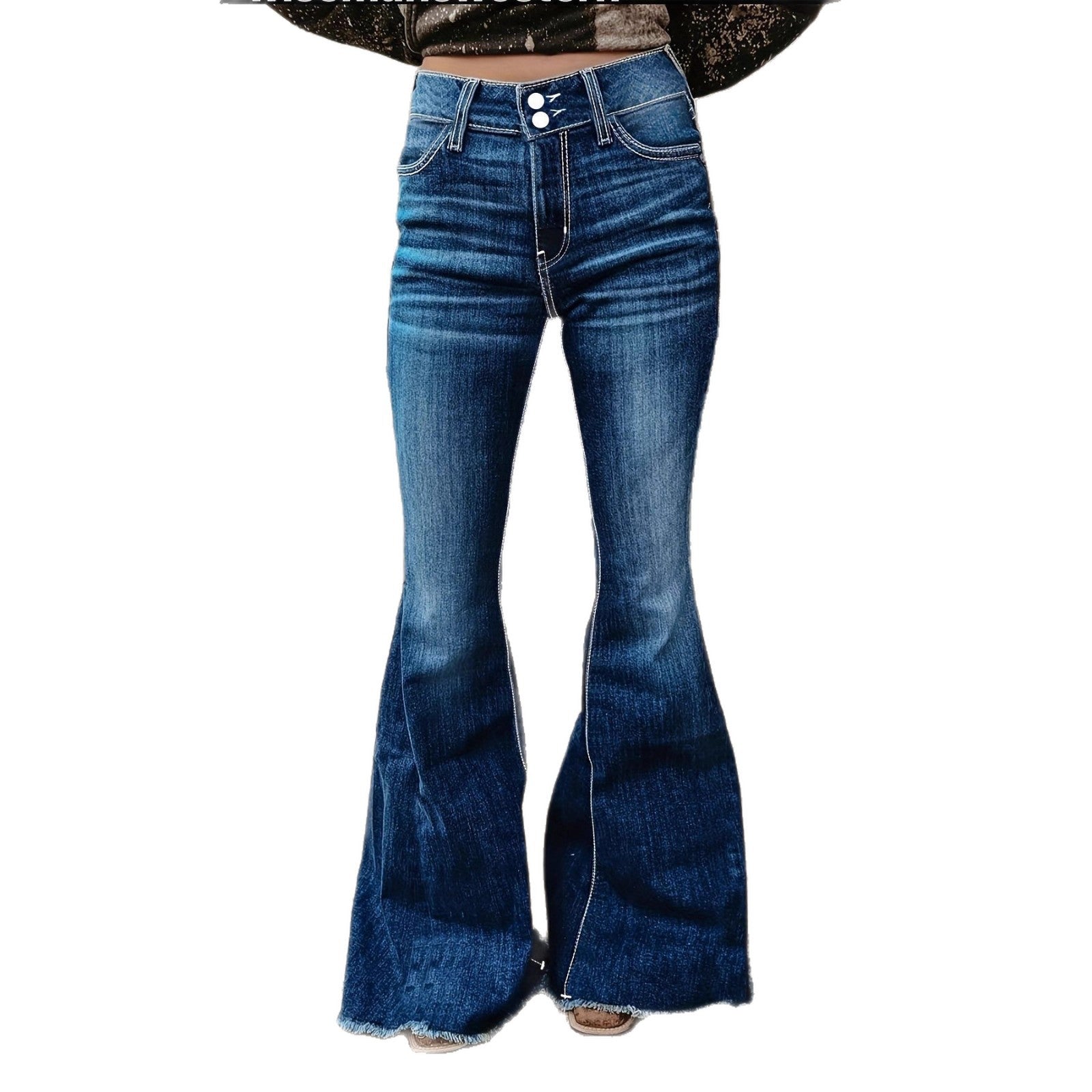 Ladies' Elastic Lifting Buttocks Slimming And Waist Cinching Jeans - [[{"value":"{{ Babyvera Babyvera  }}"}]]