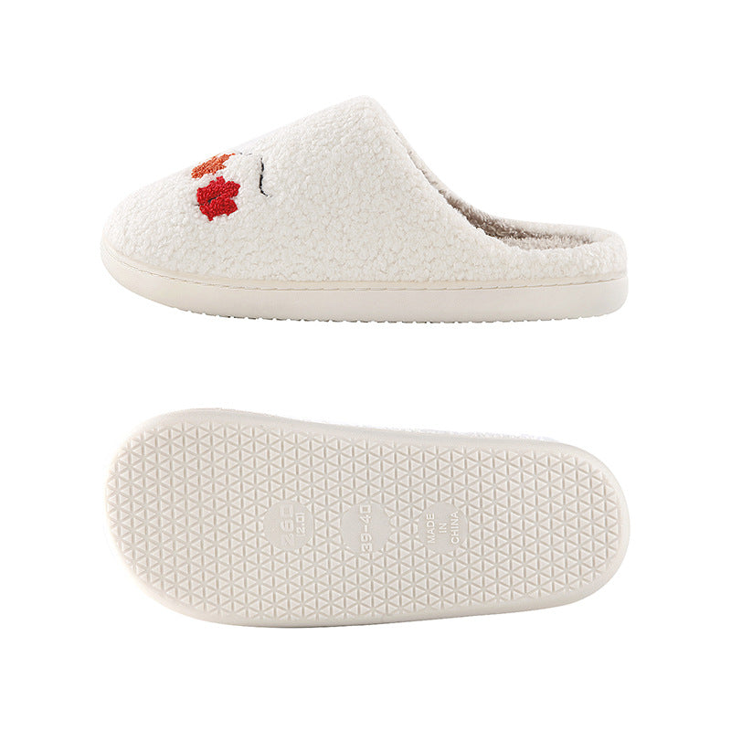 Women's Warm Winter Cotton Slippers With Thick Soft Sole And Anti-Slip - [[{"value":"{{ Babyvera Babyvera  }}"}]]