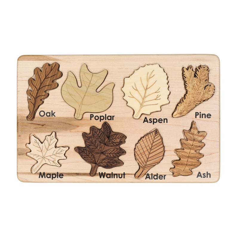 Leaves Montessori Puzzle Stem Toy - [[{"value":"{{ Babyvera Babyvera  }}"}]]