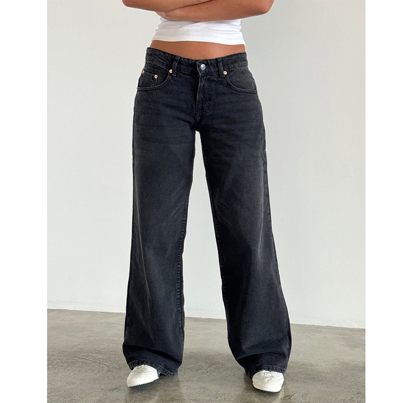 Women's American-style Vintage Straight-leg Jeans - [[{"value":"{{ Babyvera Babyvera  }}"}]]