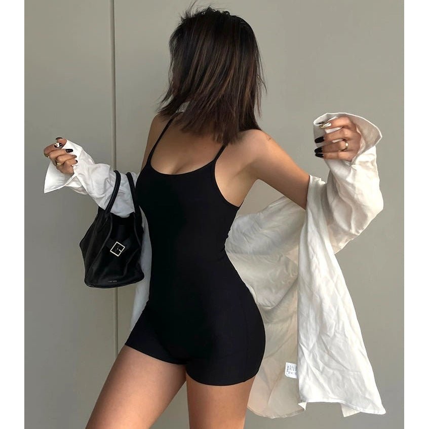 All - matching Summer Waist Bag Slim Fit Sweet And Spicy Niche One - piece Shorts - Babyvera