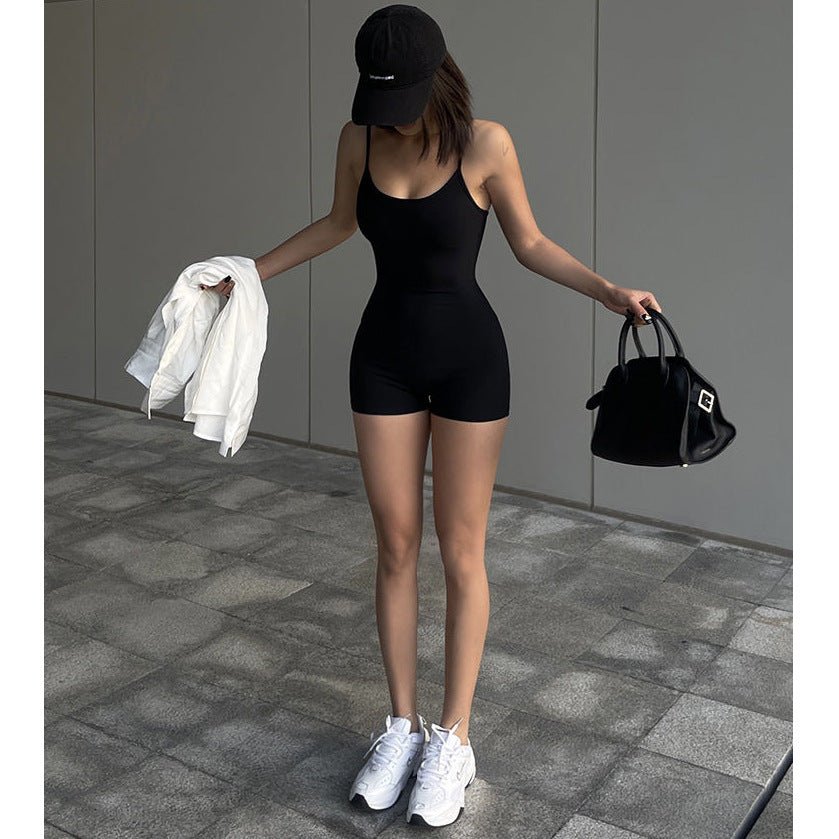 All - matching Summer Waist Bag Slim Fit Sweet And Spicy Niche One - piece Shorts - Babyvera