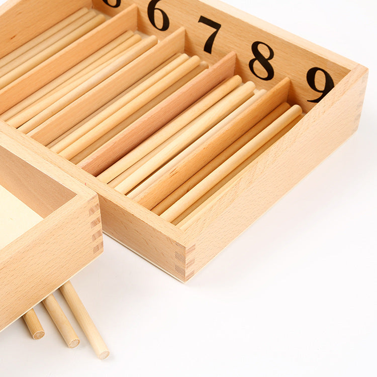 Montessori Mathematics Teaching Tools Spindle Box - [[{"value":"{{ Babyvera Babyvera  }}"}]]