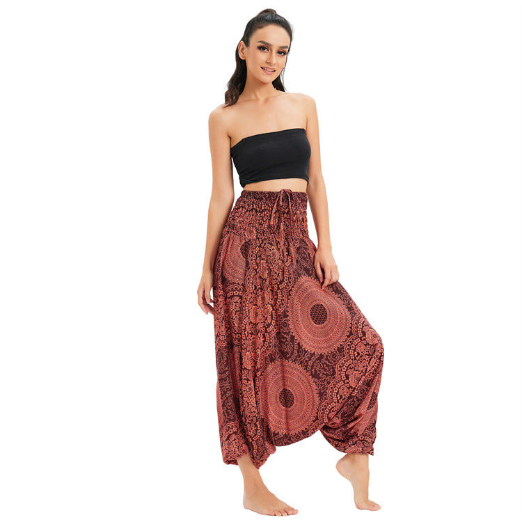 Casual Yoga Bohemian Wide-leg Pants - [[{"value":"{{ Babyvera Babyvera  }}"}]]