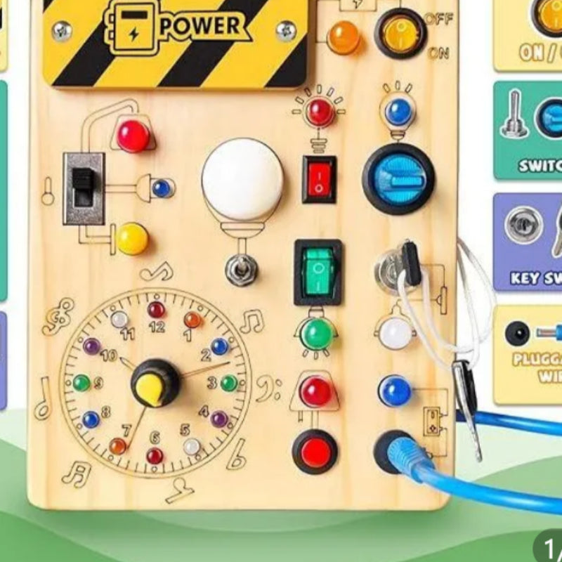 Montessori Wooden Toddler Sensory Travel Toy - [[{"value":"{{ Babyvera Babyvera  }}"}]]