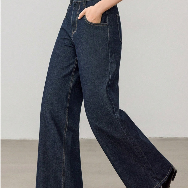 Women's Vintage High Waist Straight Leg Jeans - [[{"value":"{{ Babyvera Babyvera  }}"}]]