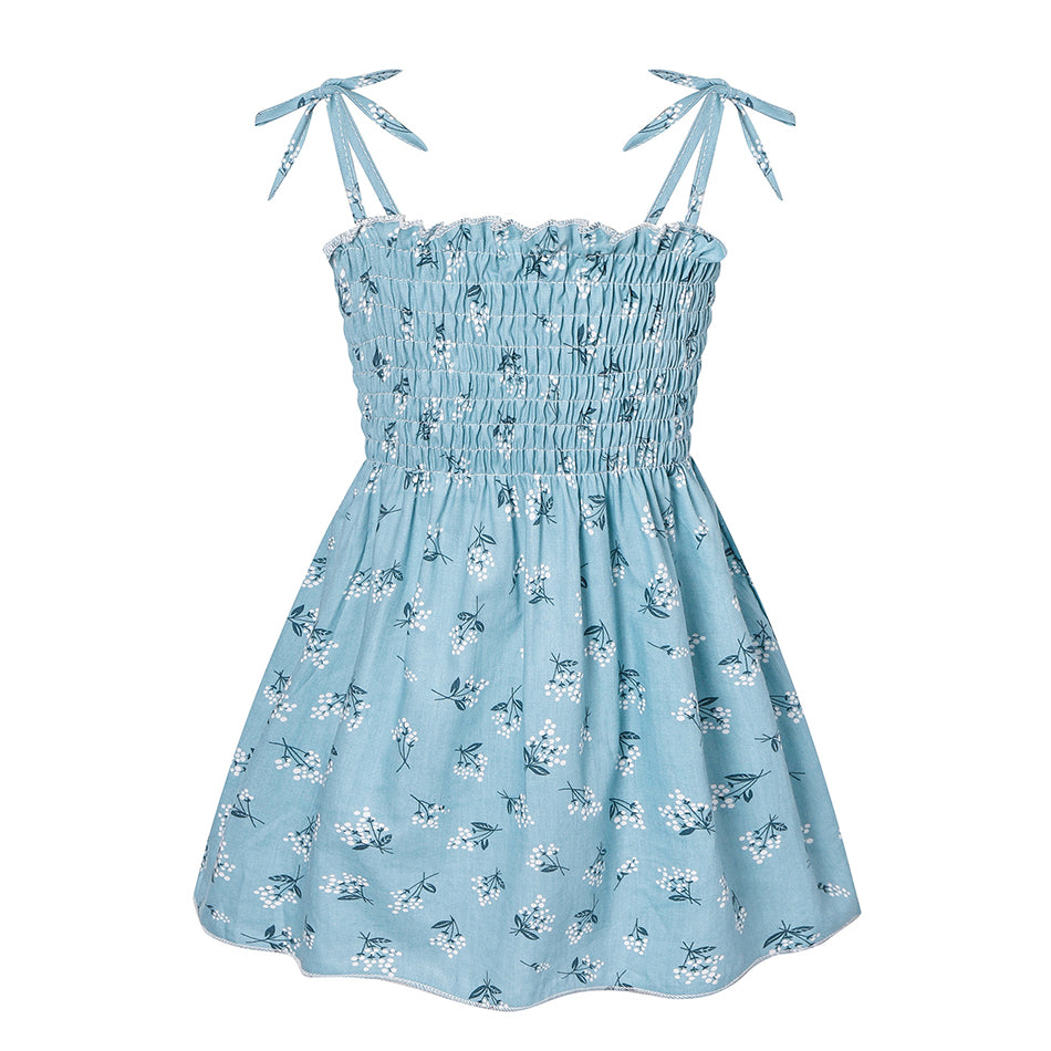 Baby Girl Summer Cotton Dress For Children - [[{"value":"{{ Babyvera Babyvera  }}"}]]