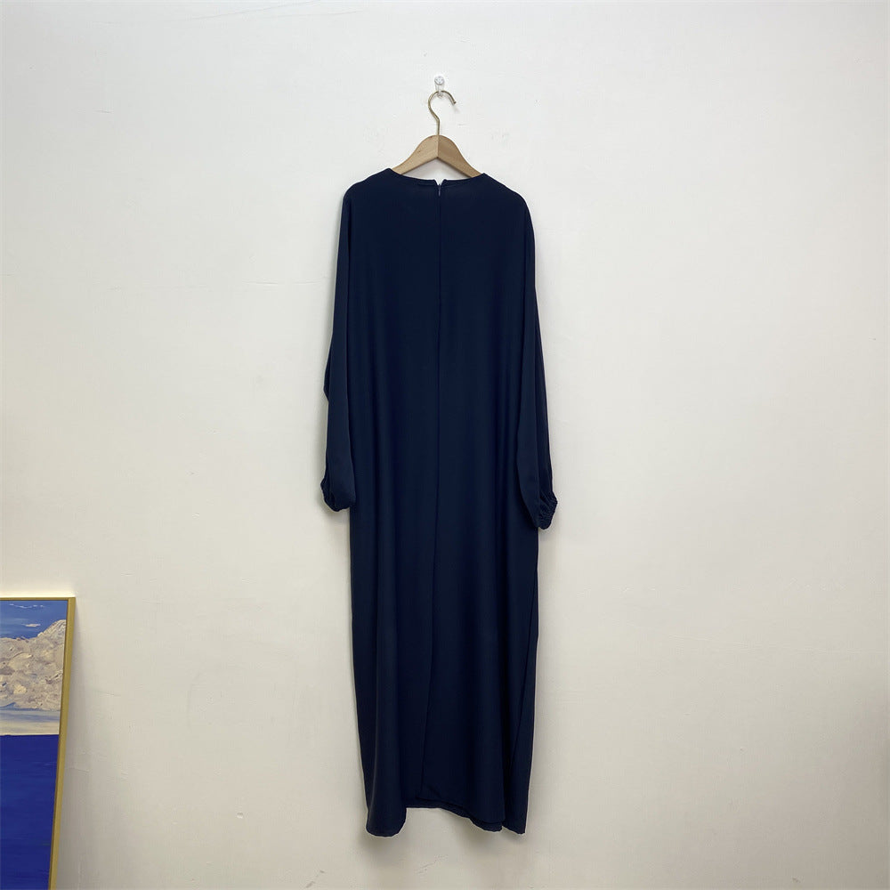Fashion Nursing Clothes Muslim Long Sleeve Slim Fit Dress - [[{"value":"{{ Babyvera Babyvera  }}"}]]