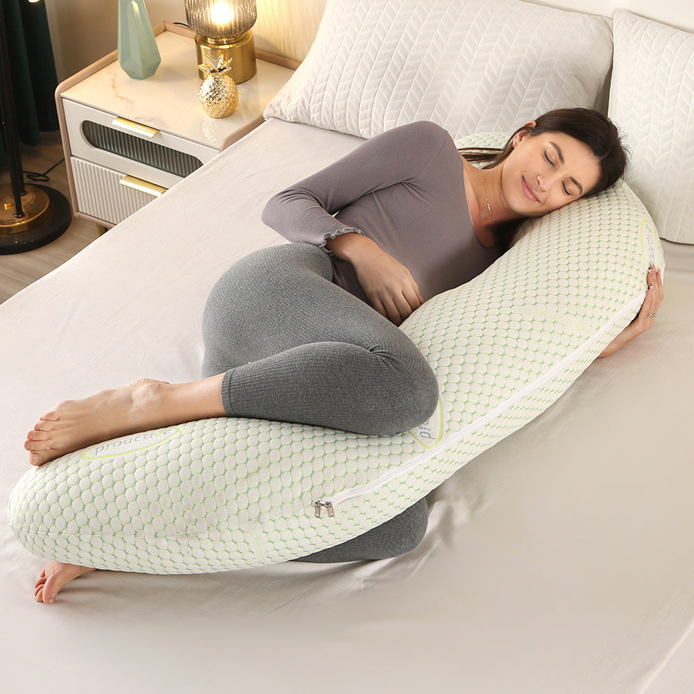 Pregnant Women Nursing Pillow Comfortable Sleep Side Lying Waist Support Slope Pillow Candy Type Pregnancy Pillow - [[{"value":"{{ Babyvera Babyvera  }}"}]]