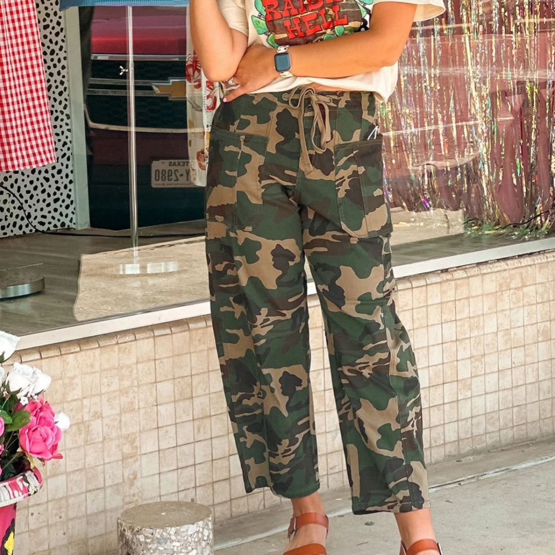 Women's Casual American-Style Retro Camouflage Pants With Multiple Pockets - [[{"value":"{{ Babyvera Babyvera  }}"}]]