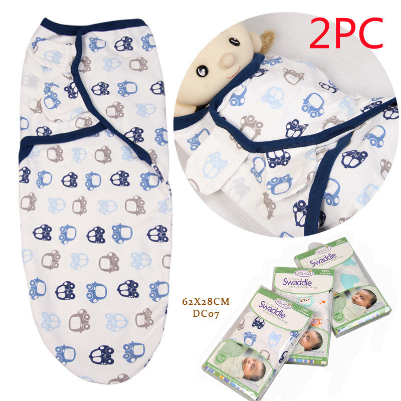 Cotton baby baby wrapped towel, cartoon baby sleeping bag, anti startled baby and baby products - [[{"value":"{{ Babyvera Babyvera  }}"}]]