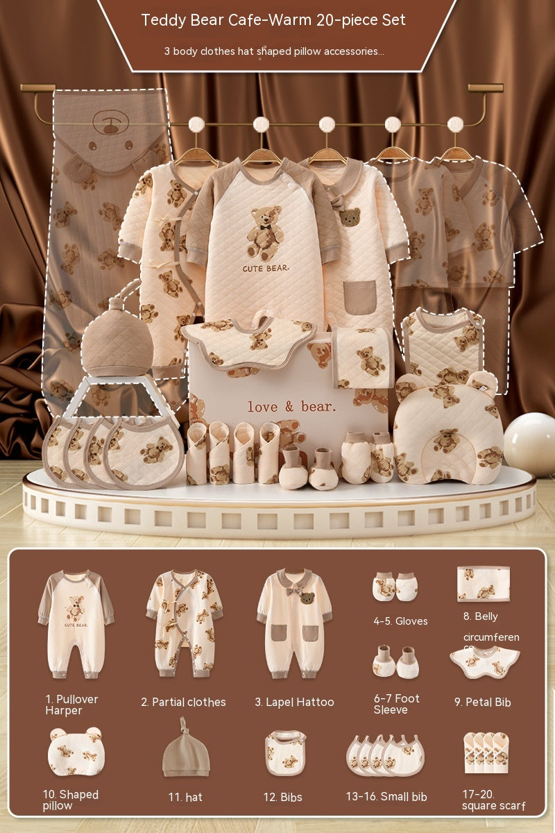 Newborn Gift Box Newborn Baby Meeting Etiquette Clothes Suit - [[{"value":"{{ Babyvera Babyvera  }}"}]]