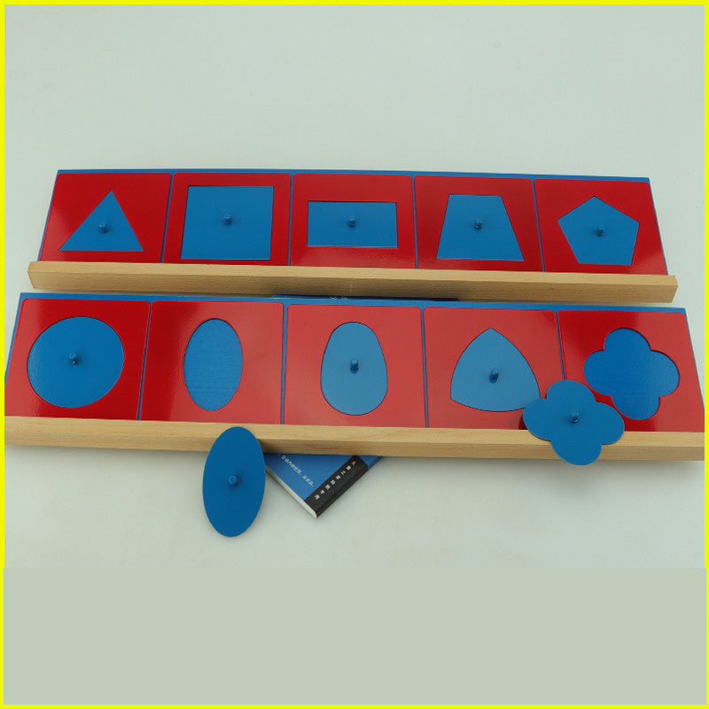 Sensory Teaching Iron Geometric Panel Montessori - [[{"value":"{{ Babyvera Babyvera  }}"}]]