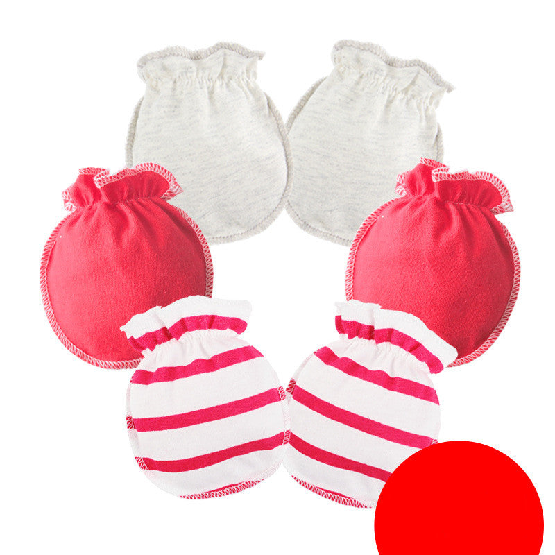 3 Pairs Baby Gloves 0-6 Months Early Baby Anti-grasping Gloves - [[{"value":"{{ Babyvera Babyvera  }}"}]]