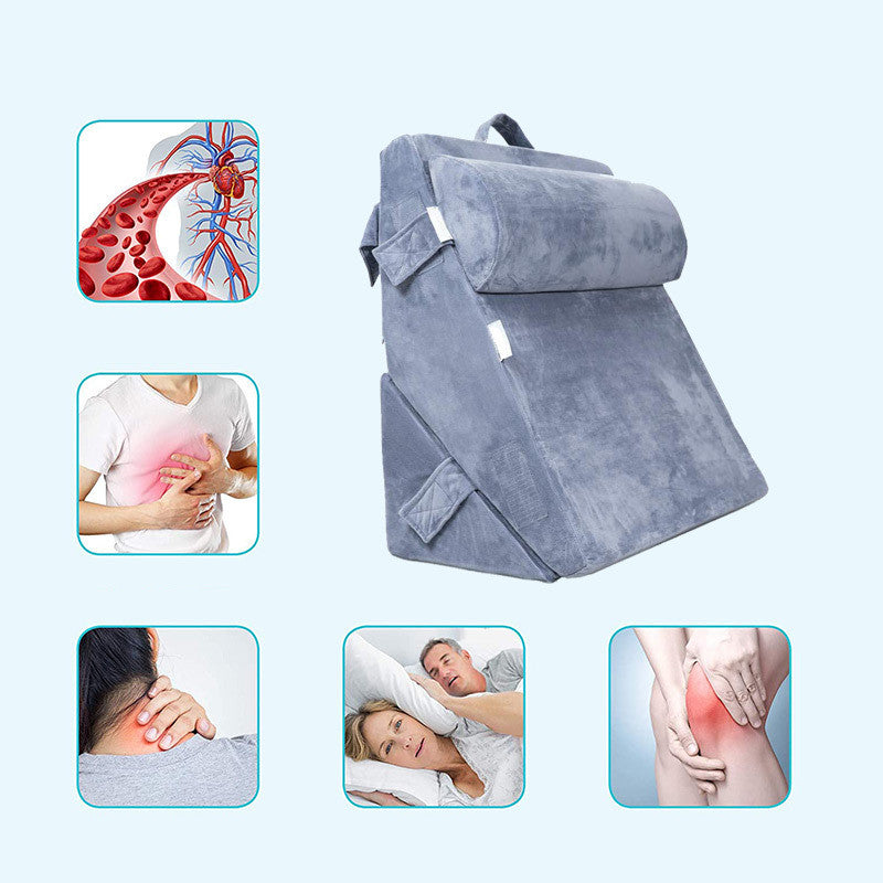 Multifunctional Triangular Wedge Pillow Nursing Pad Waist Cushion - [[{"value":"{{ Babyvera Babyvera  }}"}]]