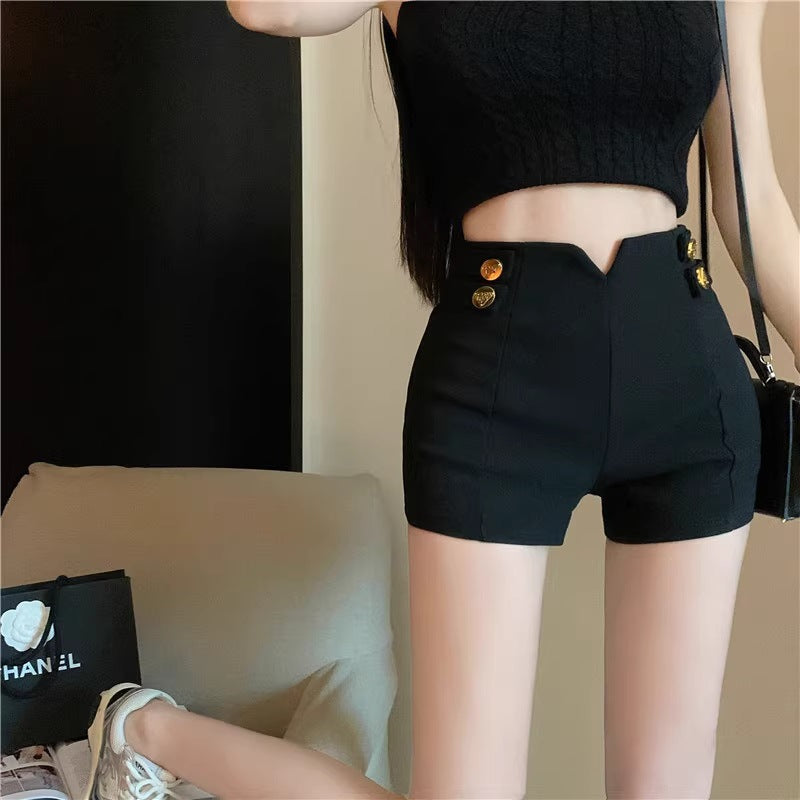 High-waisted Casual Shorts For Womenslimming And Versatile - [[{"value":"{{ Babyvera Babyvera  }}"}]]