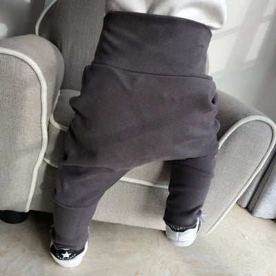 Baby High Waist Belly Pants Trousers - [[{"value":"{{ Babyvera Babyvera  }}"}]]