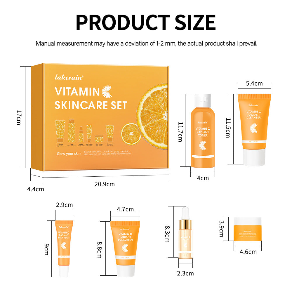 Vitamin C Skin Care Set Facial Care - [[{"value":"{{ Babyvera Babyvera  }}"}]]