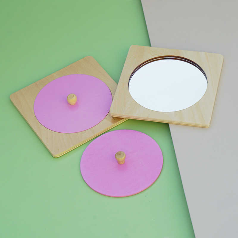Baby Montessori Mirror Puzzle Toy - [[{"value":"{{ Babyvera Babyvera  }}"}]]