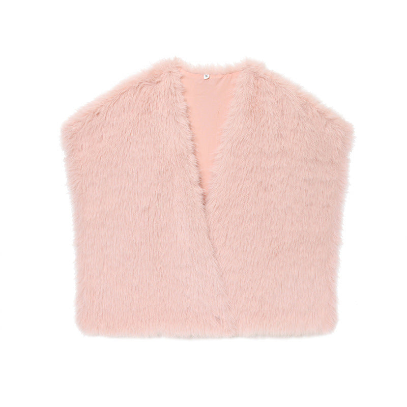 Autumn Fashion Faux Fur Effect Short Vest - [[{"value":"{{ Babyvera Babyvera  }}"}]]