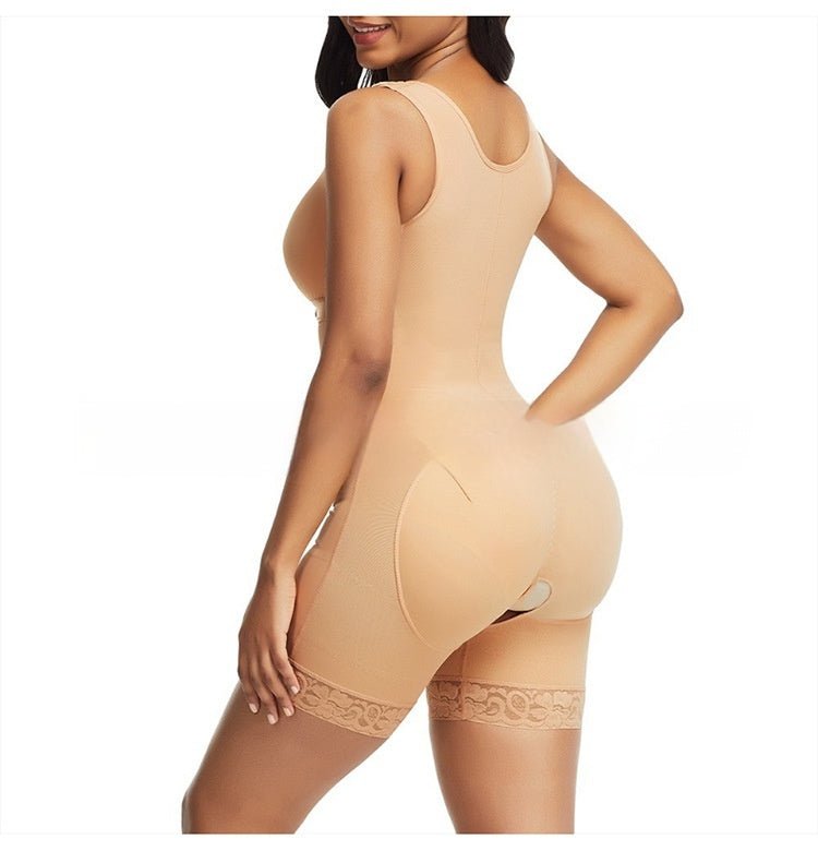 Belly Contracting Hip Lift Body Shaping Jumpsuit - Babyvera