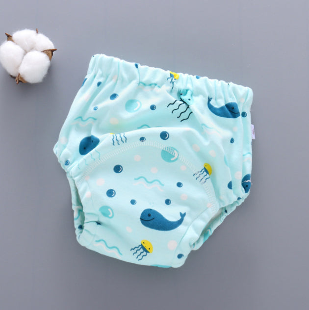 Baby Training Pants Washable 6-layer Gauze Diaper Cover - [[{"value":"{{ Babyvera Babyvera  }}"}]]