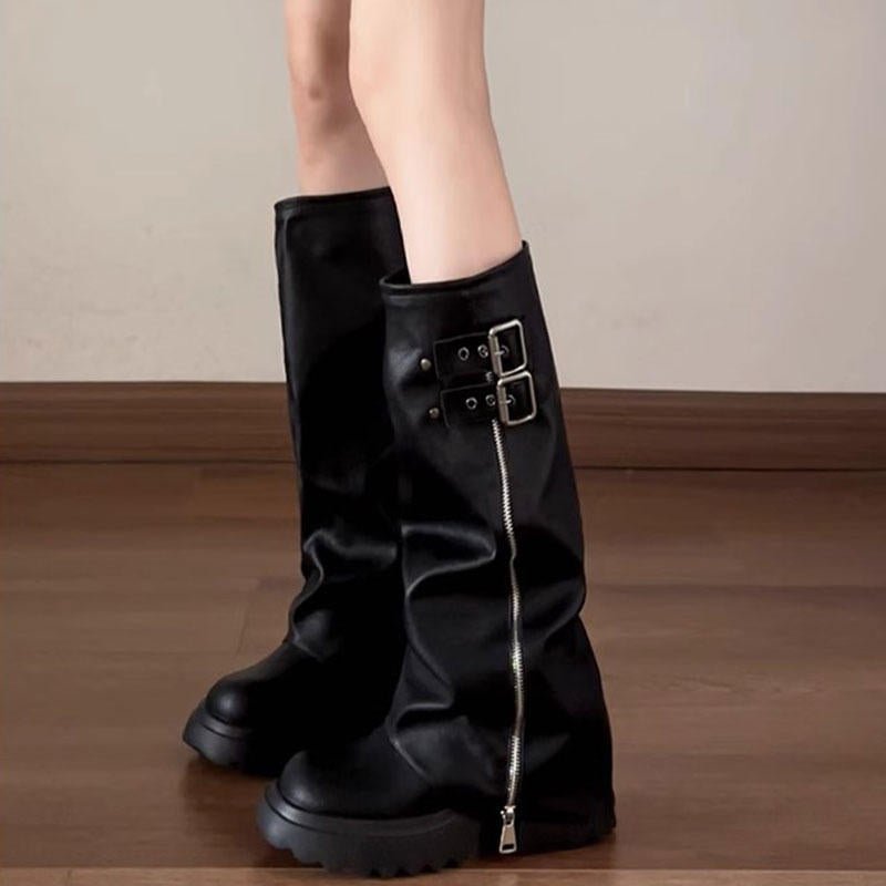 But Knee Hot Girl High Rider Boots - Babyvera