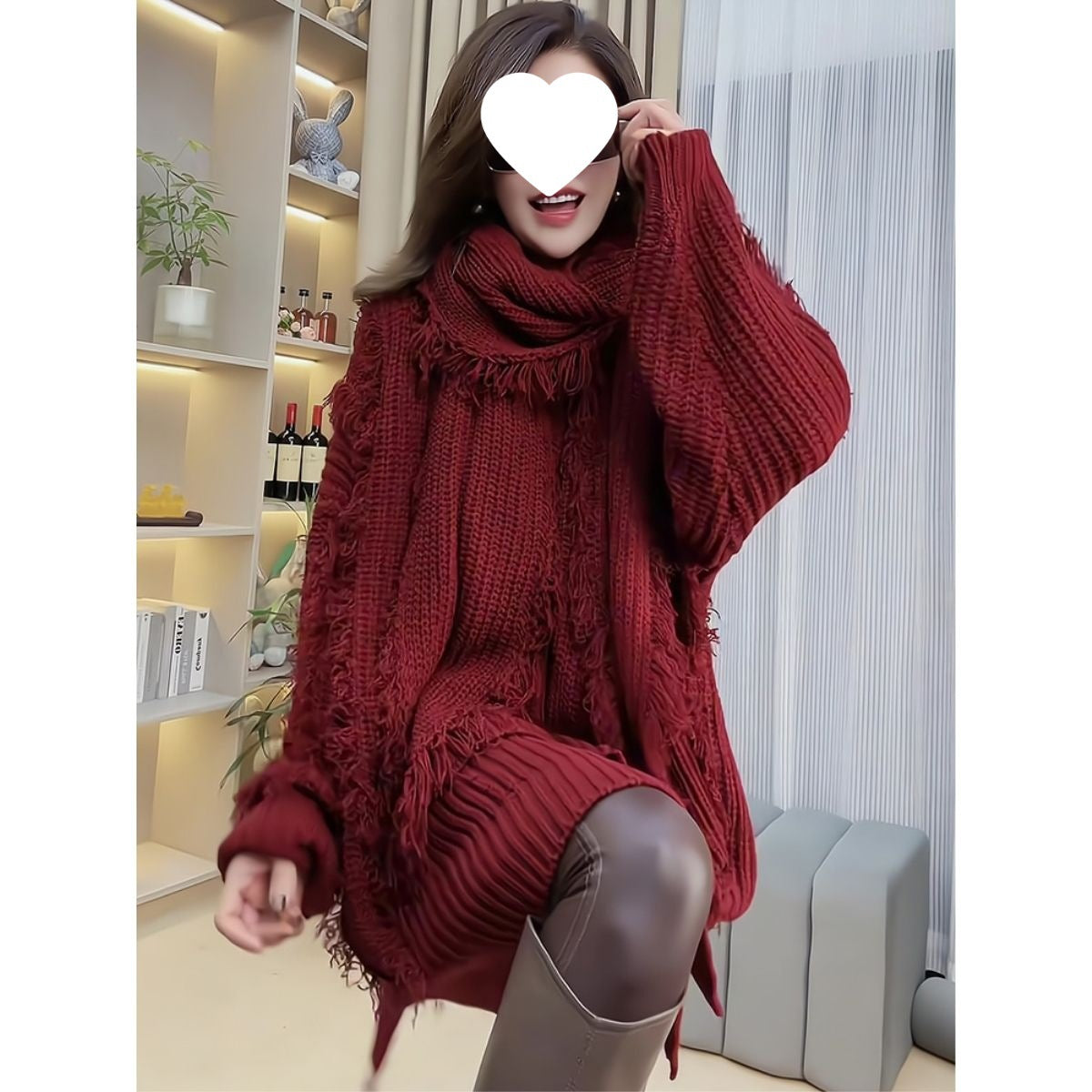 Womens Two-Piece Relaxed-Style Split-Panel Top Set - [[{"value":"{{ Babyvera Babyvera  }}"}]]